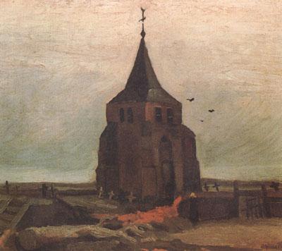 Vincent Van Gogh The Old Church Tower Nuenen (nn04) oil painting picture